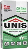 Юнис Силин Штукатурка цементная универсальная 25кг
