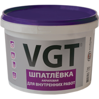 Шпатлевка акриловая для внутренних работ 18кг (VGT)