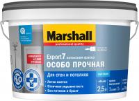 Краска ВД EXPORT-7 матовая BW 2,5 л