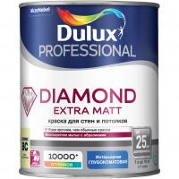 Краска DULUX Professional Diamond Extra Matt глубокоматовая BС 0,9л