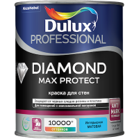 Краска DULUX Professional Diamond Max Protect матовая BW 1 л