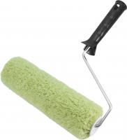 Валик 18 см в сборе полиакрил зеленый d 42мм, ручка 6мм, ворс 18мм, "B.E."