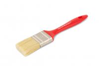 Кисть флейцевая 40мм/6мм светлая щетина, лакированная пластиковая ручка Колор Эксперт