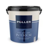 Краска Poller A.R.T. латексная для стен и потолков 1 белая 9 л