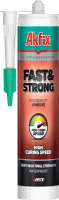 Akfix Fast&Strong Клей-герметик 290мл белый