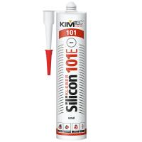 Герметик силикон 101Е «KIM TEC» белый 280 мл