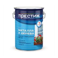 Эмаль ПРЕСТИЖ ПФ-115 белая глянцевая ГОСТ 6кг