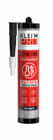Герметик силиконовый высокотемпературный Kleim Pro 280мл черный
