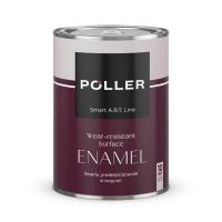 Эмаль Poller A.R.T. универсальная алкидная глубокий черный RAL 9005 0,8 л