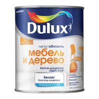 Краска ВД DULUX Мебель и дерево BW 0,75л матовая неморозостойкая