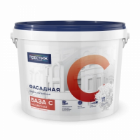 Краска Престиж ВД латексная фасадная База С 9 л
