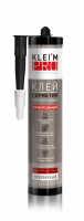 Клей-герметик силиконовый универсальный Kleim Pro 280мл прозрачный