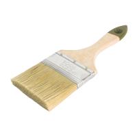 Кисть плоская смешанная щетина, деревяная ручка "Микс-Стандарт" 75 мм "TOOLBERG"