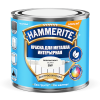 Краска Hammerite для металла интерьерная BW 0,5л
