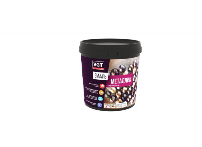 Эмаль VGT акриловая ВД-АК-1179 "МЕТАЛЛИК" золото 1кг (неморозостойкая)