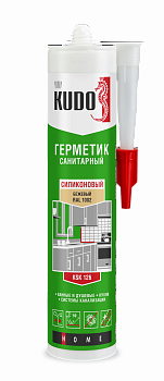 Герметик силиконовый KUDO санитарный бежевый 280 мл