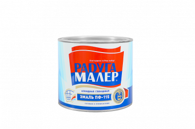 Эмаль РАДУГАМАЛЕР ПФ-115 изумруд 0,9кг