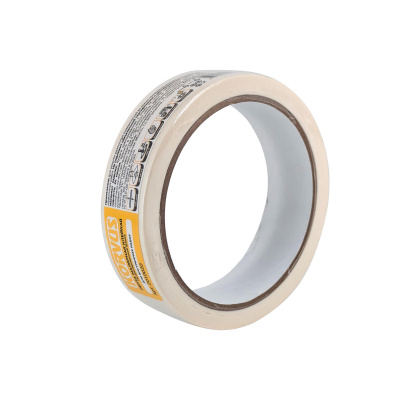 Лента малярная клейкая на крепированной бумаге, 25мм х 20м "KORVUS"