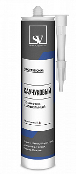 Герметик SV кровельный Каучуковый коричневый 280 мл