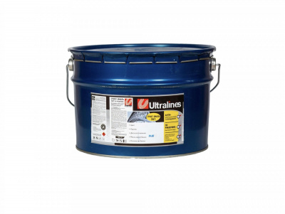 Грунт-эмаль по ржавчине UltraLines серая 10кг