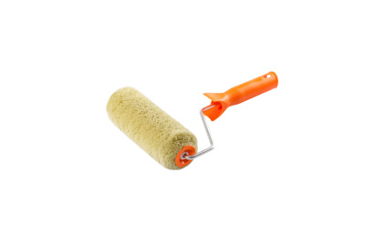 Валик 24 см в сборе полиакрил желтый ворс d 6 мм Эксперт "Акор"