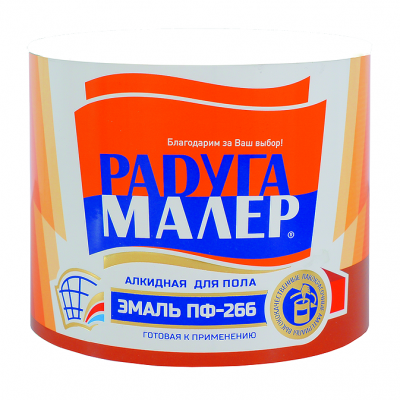 Эмаль РАДУГАМАЛЕР ПФ-266 светлый орех 2,7кг