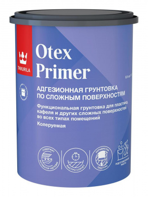 Грунтовка адгезионная Тиккурила Otex Primer 0,9л