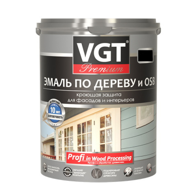 Эмаль ВГТ ВД-АК-1179 по дереву "Профи" кремовая 1 кг