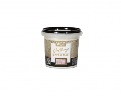 Штукатурка декоративная "Мираж" MAXI серебристо-белая 1кг VGT (неморозостойкая)