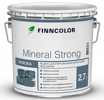 Краска Финколор Минерал Стронг MRA фасадная 2,7л